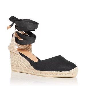 NWT Castaner 31001 Carina Espadrilles Navy Size 7.5